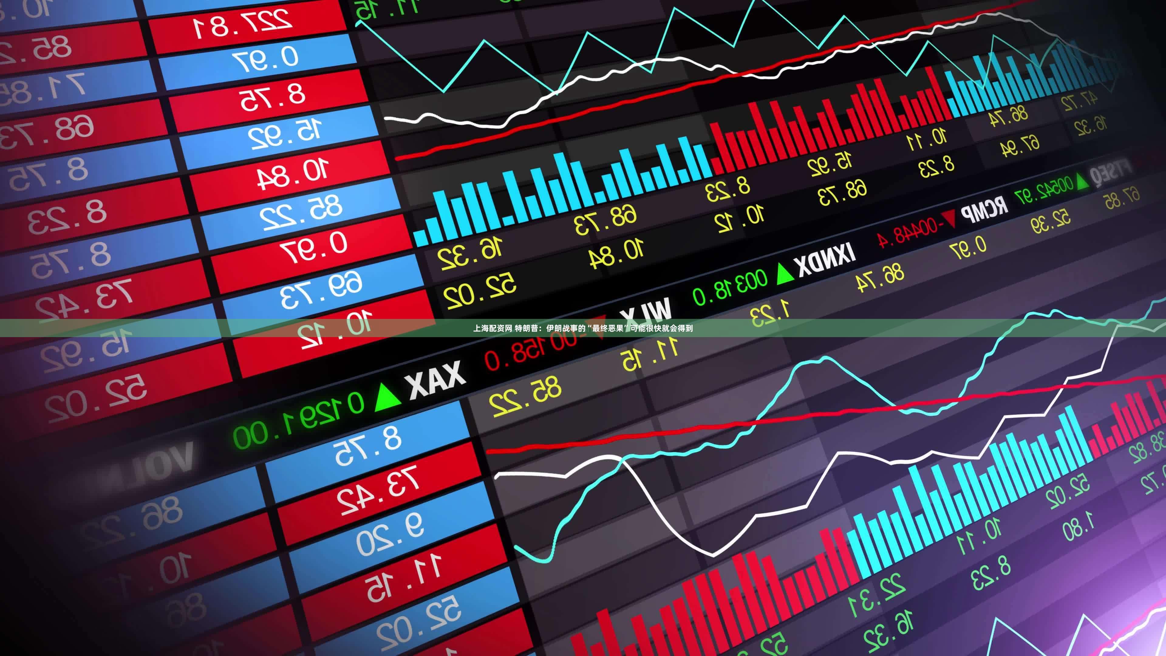 上海配资网 特朗普：伊朗战事的“最终恶果”可能很快就会得到